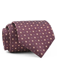 Maroon Texture Tie