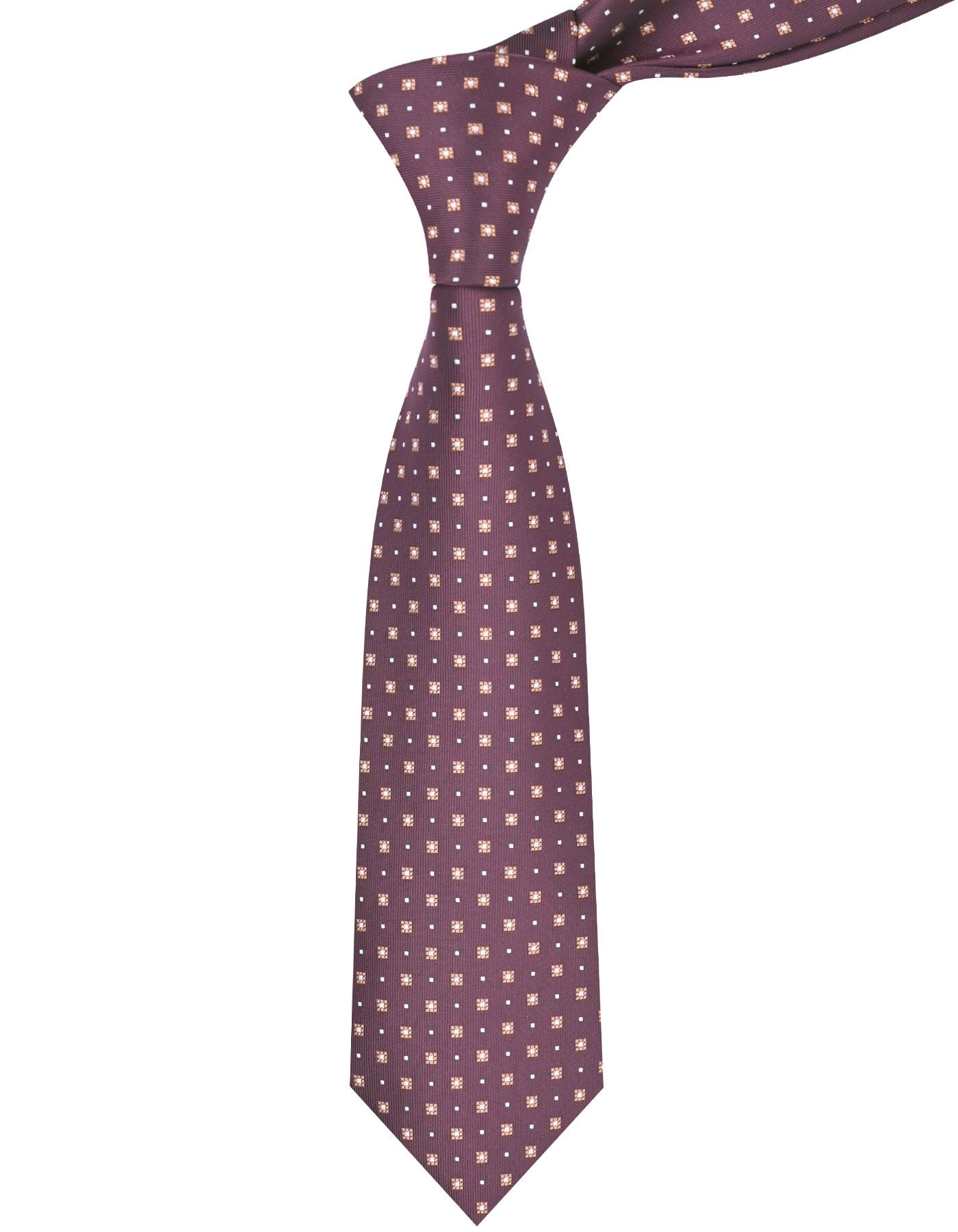 Maroon Texture Tie