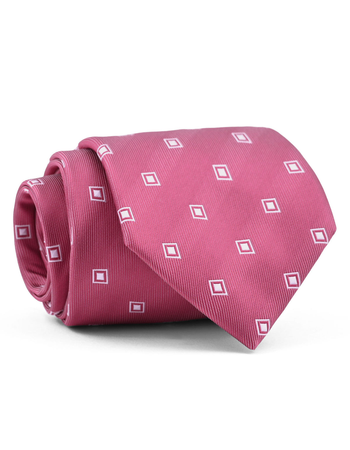 Pink Geometric Tie
