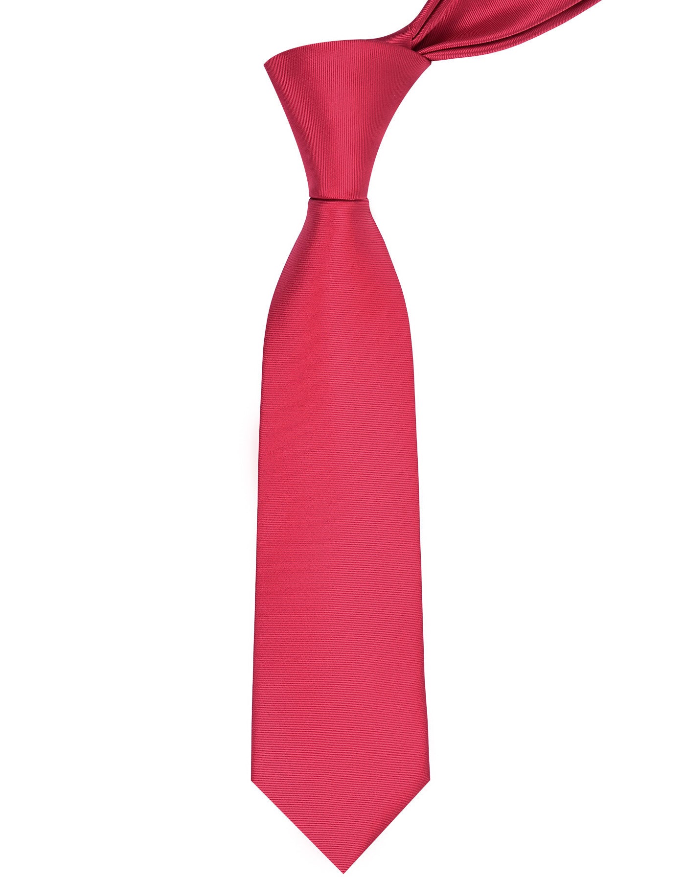 Red Plain Tie