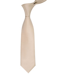 Beige Plain Tie