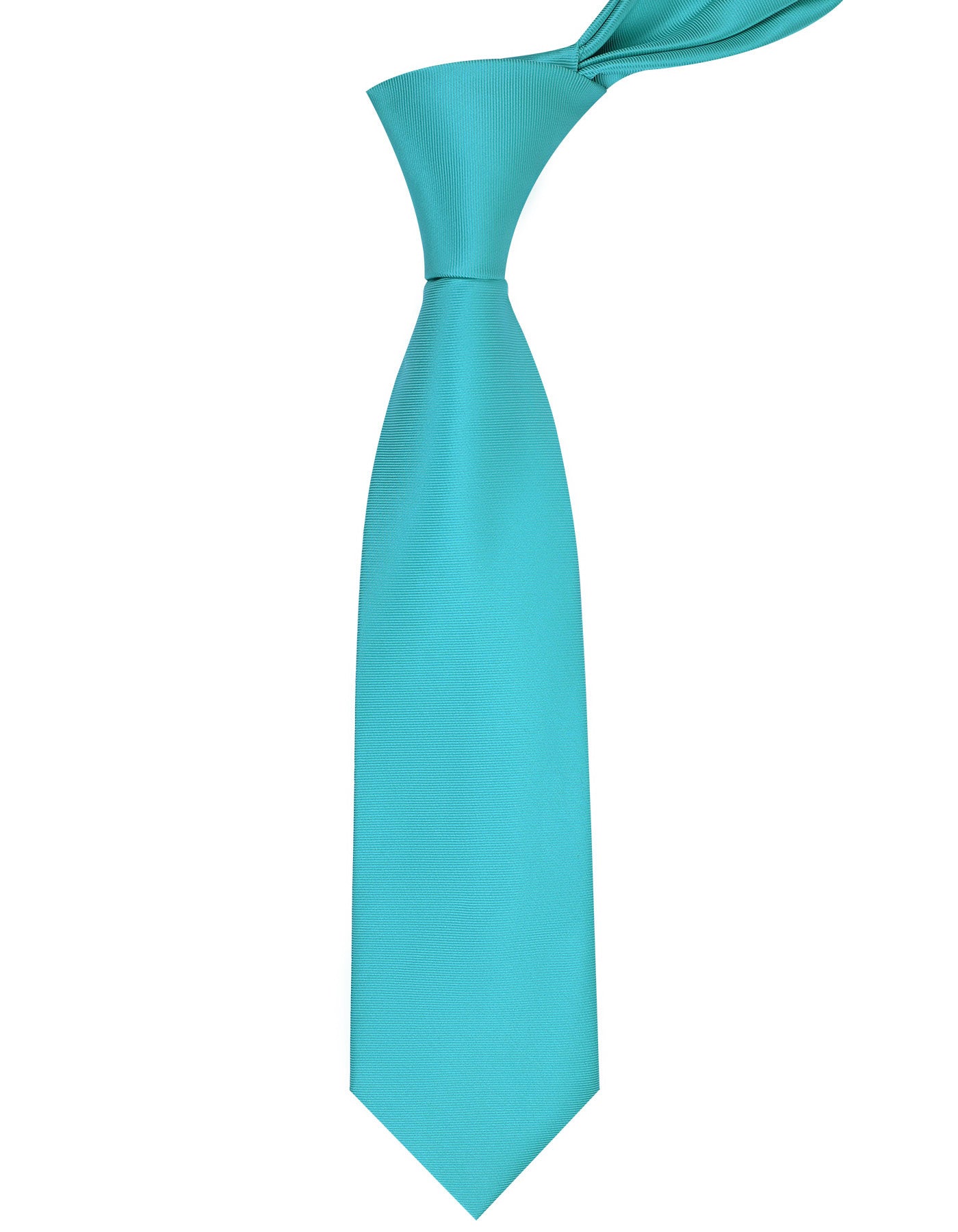 Turquoise Plain Tie
