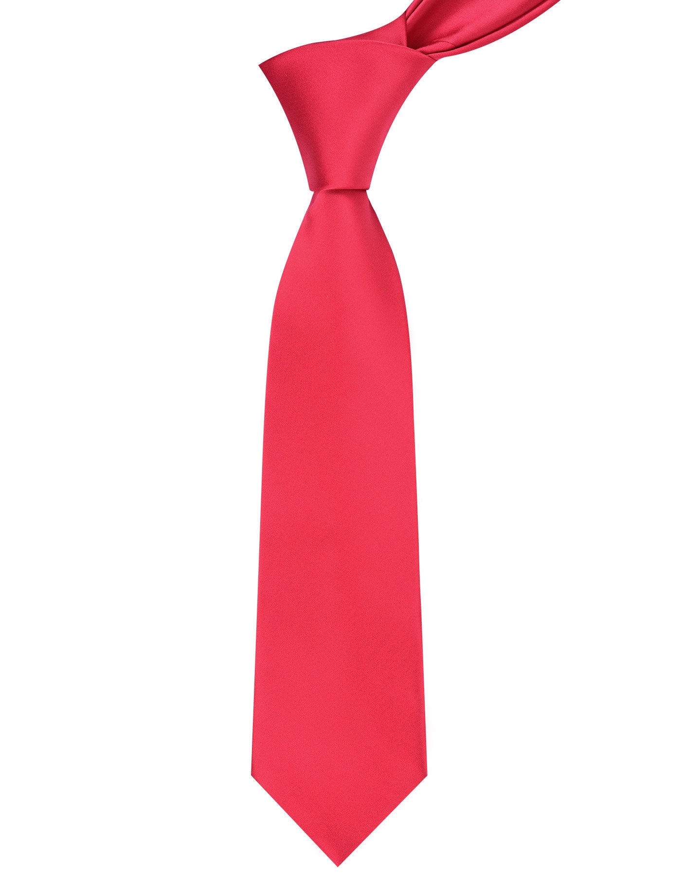Red Plain Tie