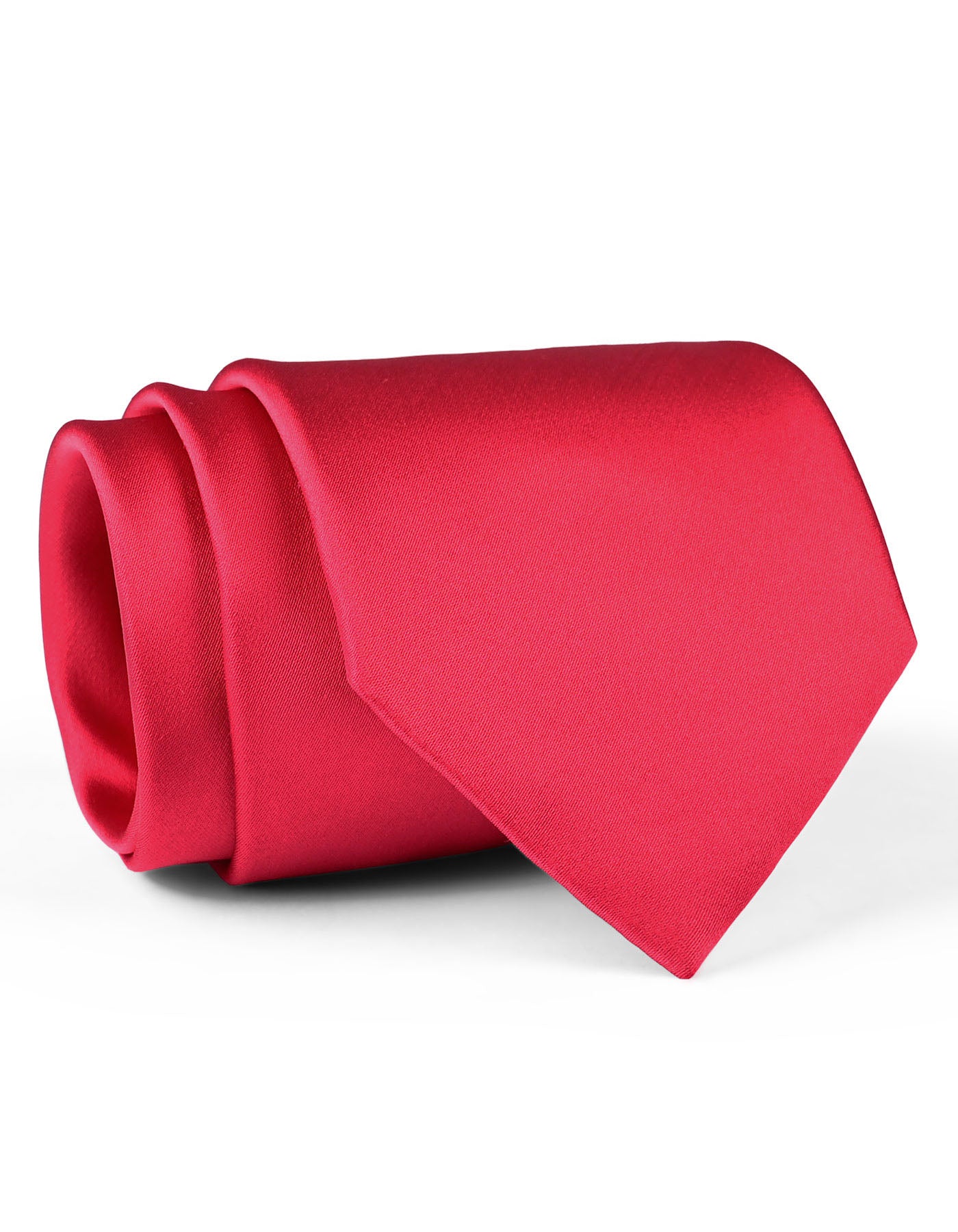 Red Plain Tie