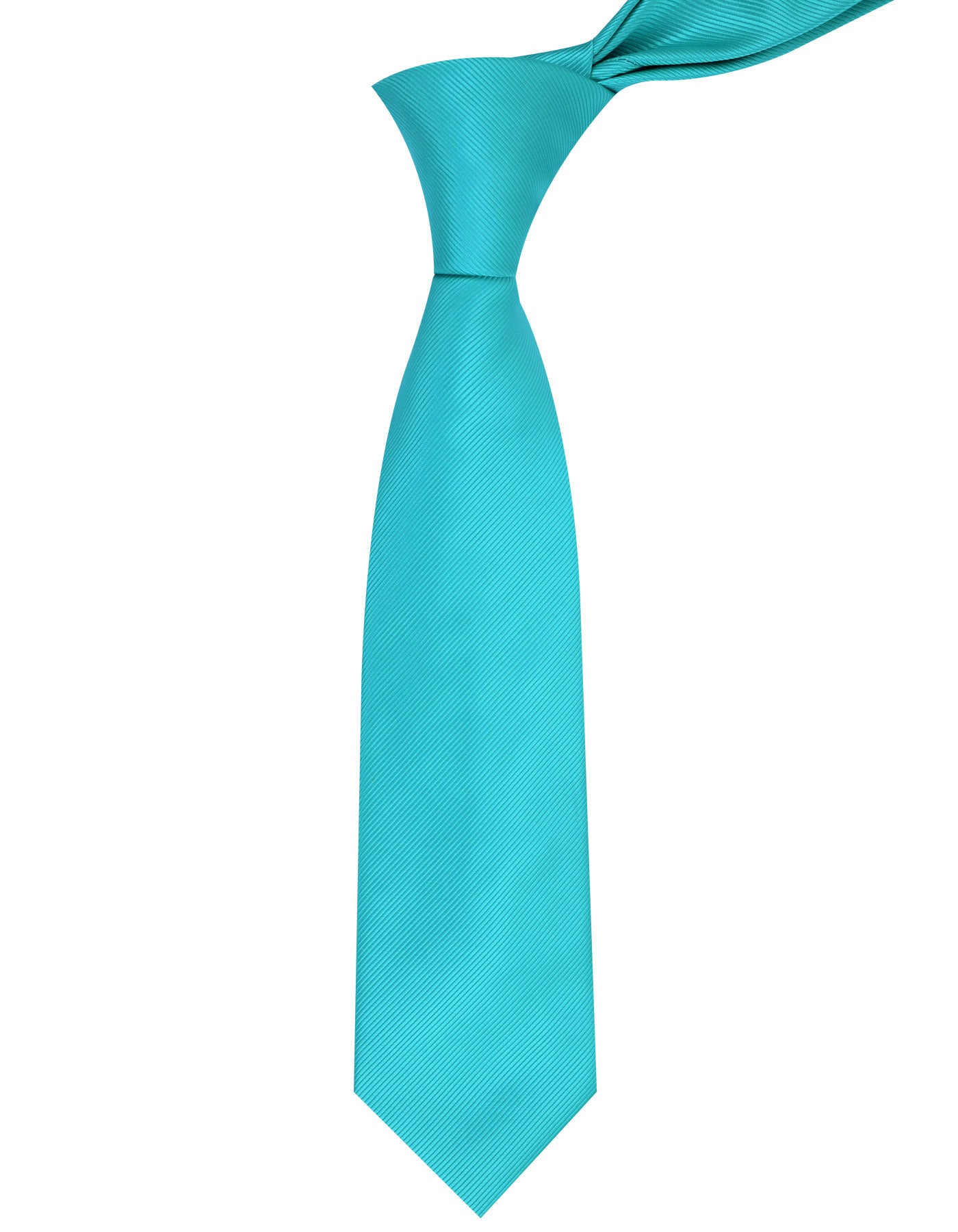 Turquoise Plain Tie
