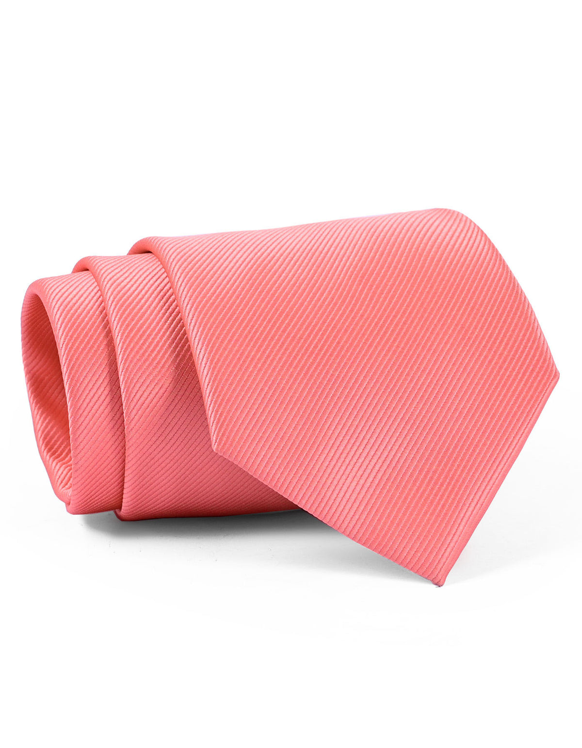 Peach Plain Tie