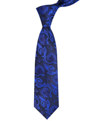 Navy/Blue Paisley Tie