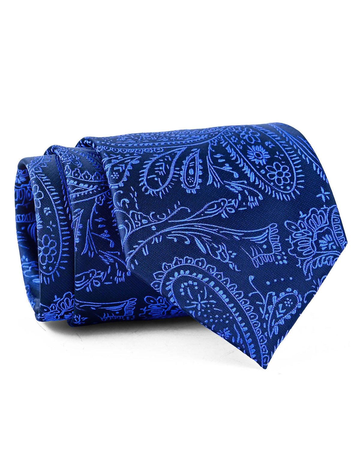 Navy/Blue Paisley Tie