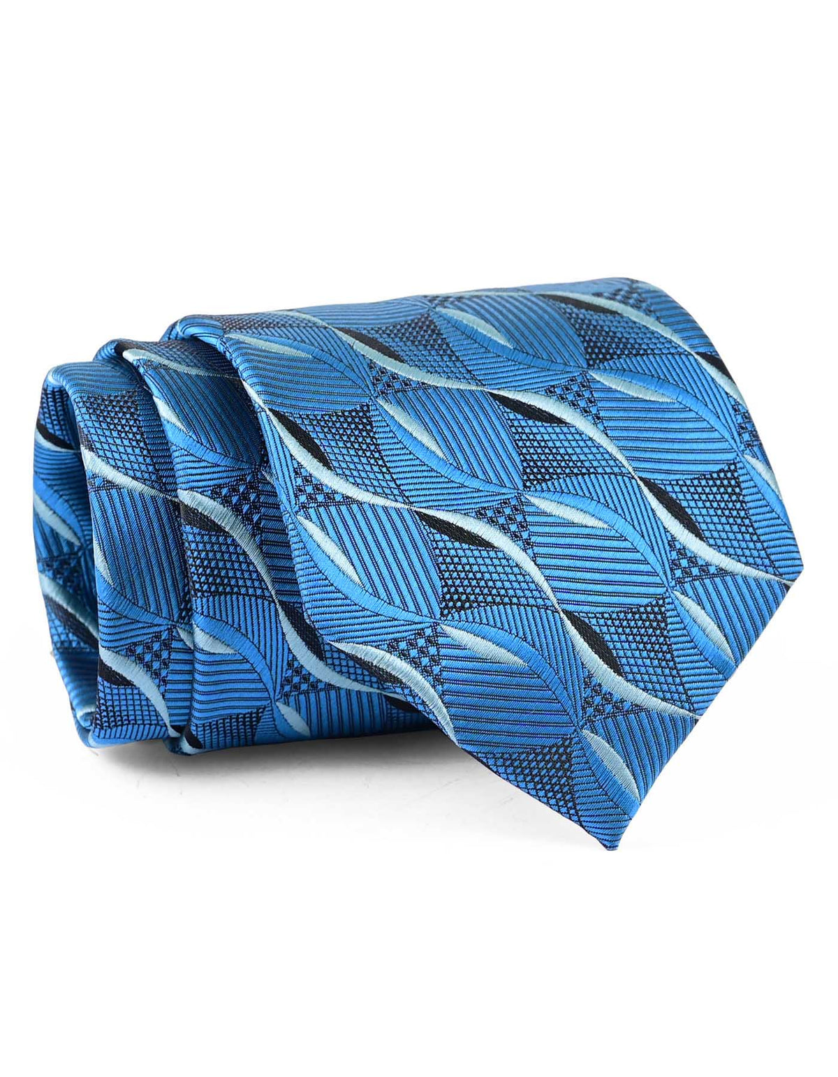 Blue Texture Tie