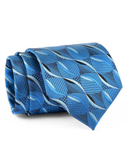Blue Texture Tie