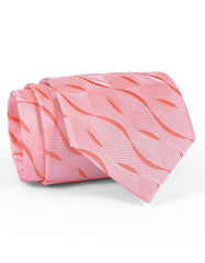 L Peach Texture Tie