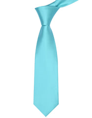L Green Plain Tie