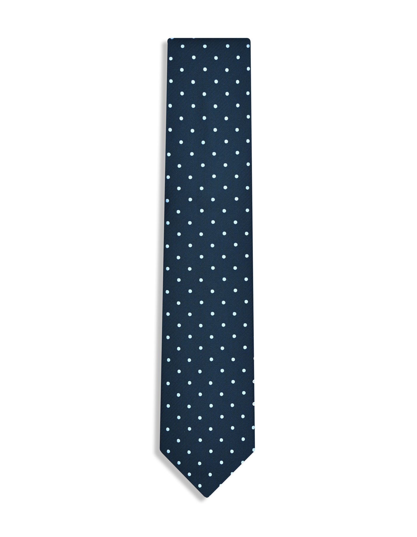 Navy Dotted Tie