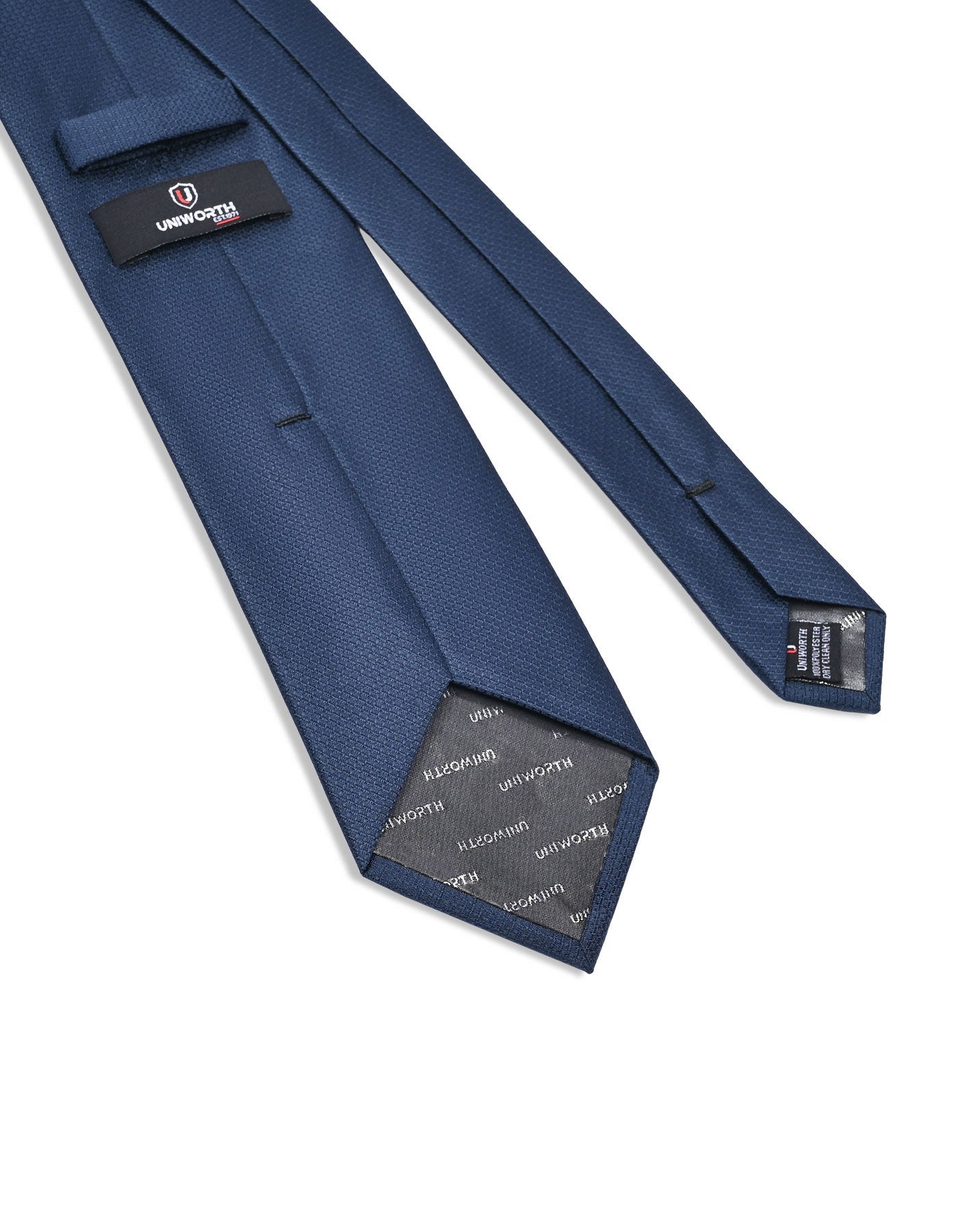 Navy Texture Tie