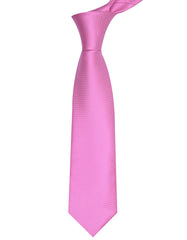 Pink Plain Tie