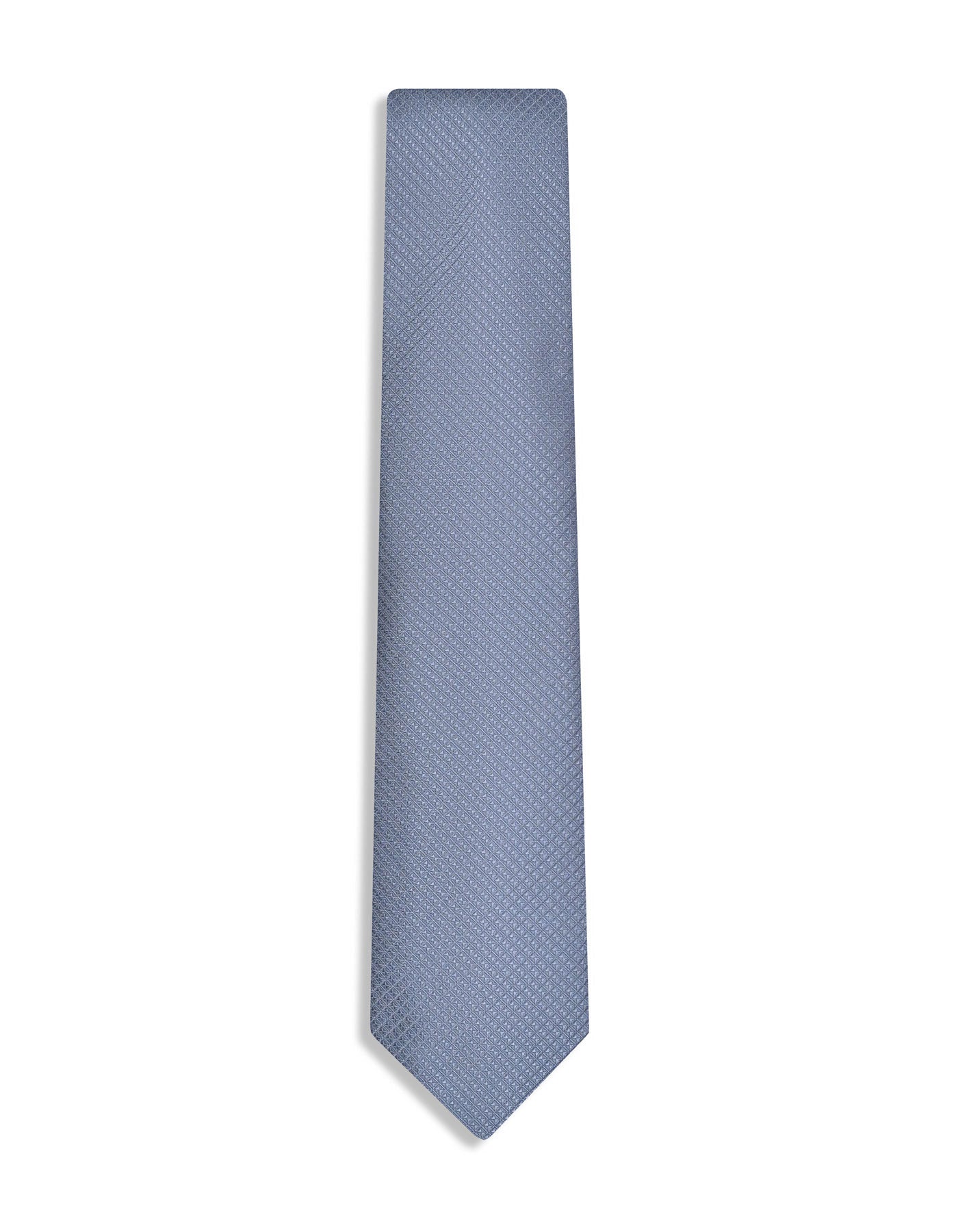 Grey Self Tie