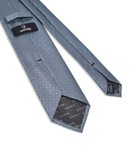 Grey Geometric Tie