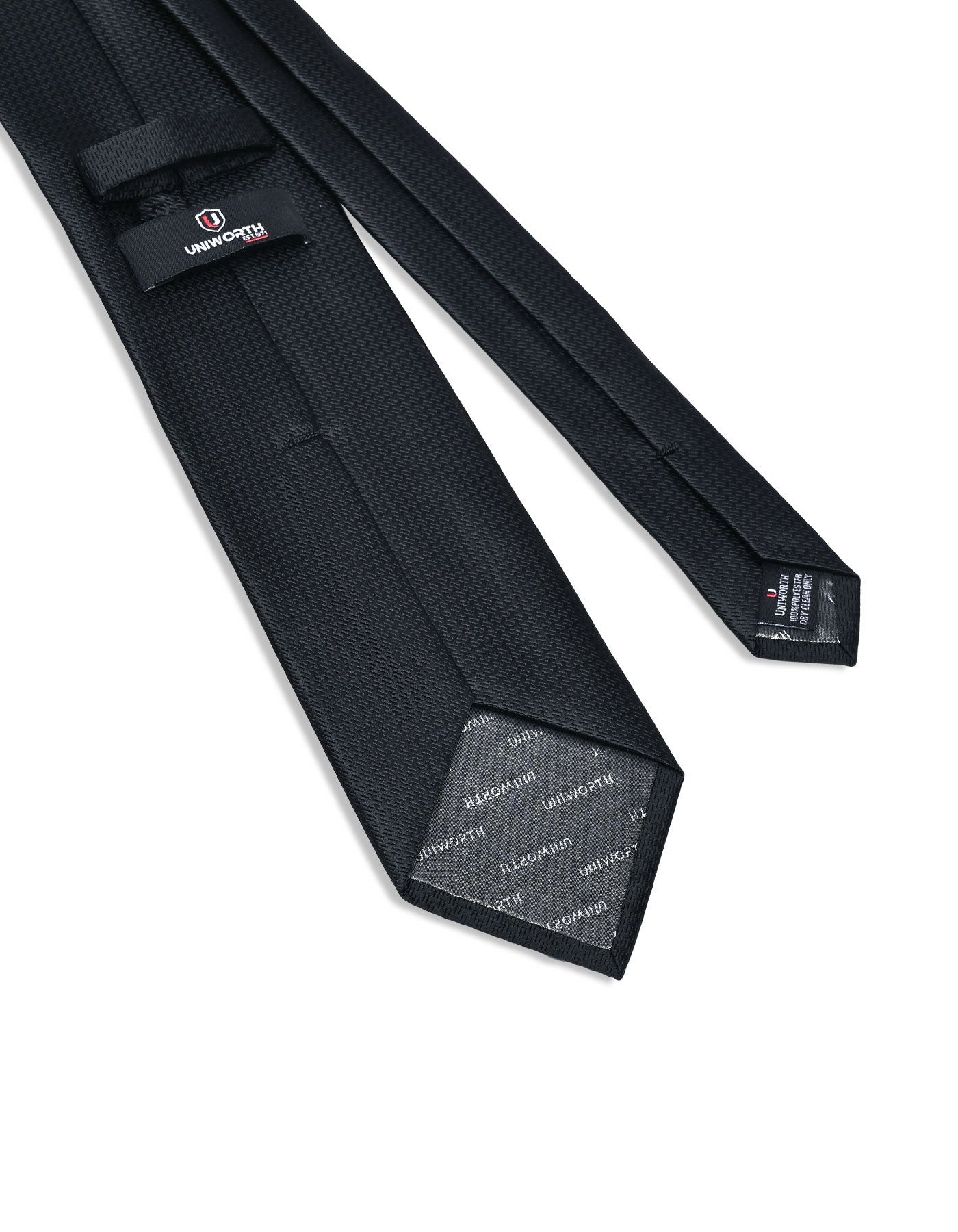 Black Self Tie