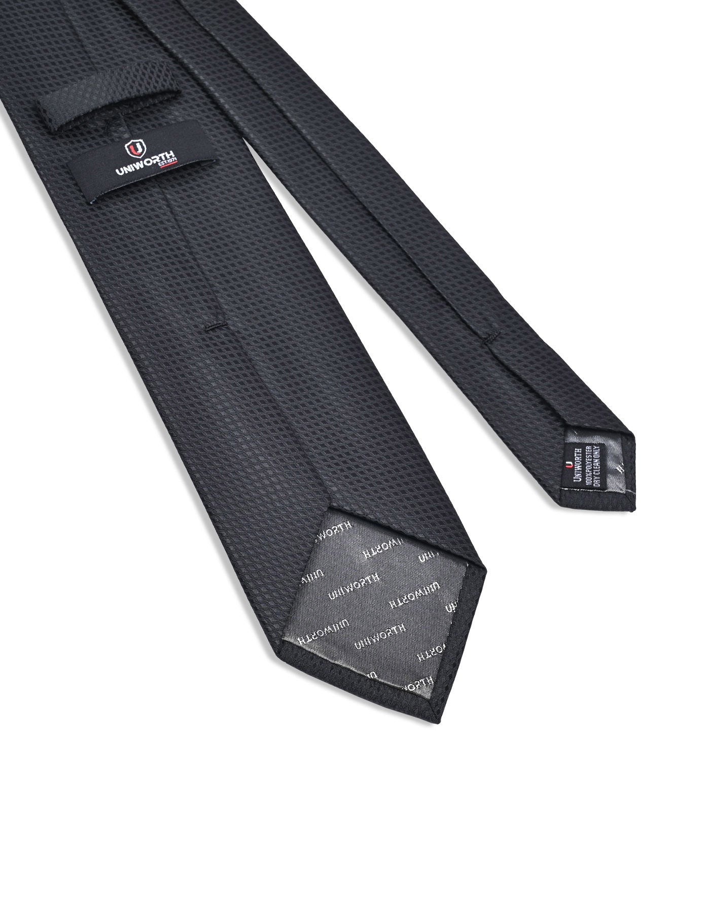Black Texture Tie