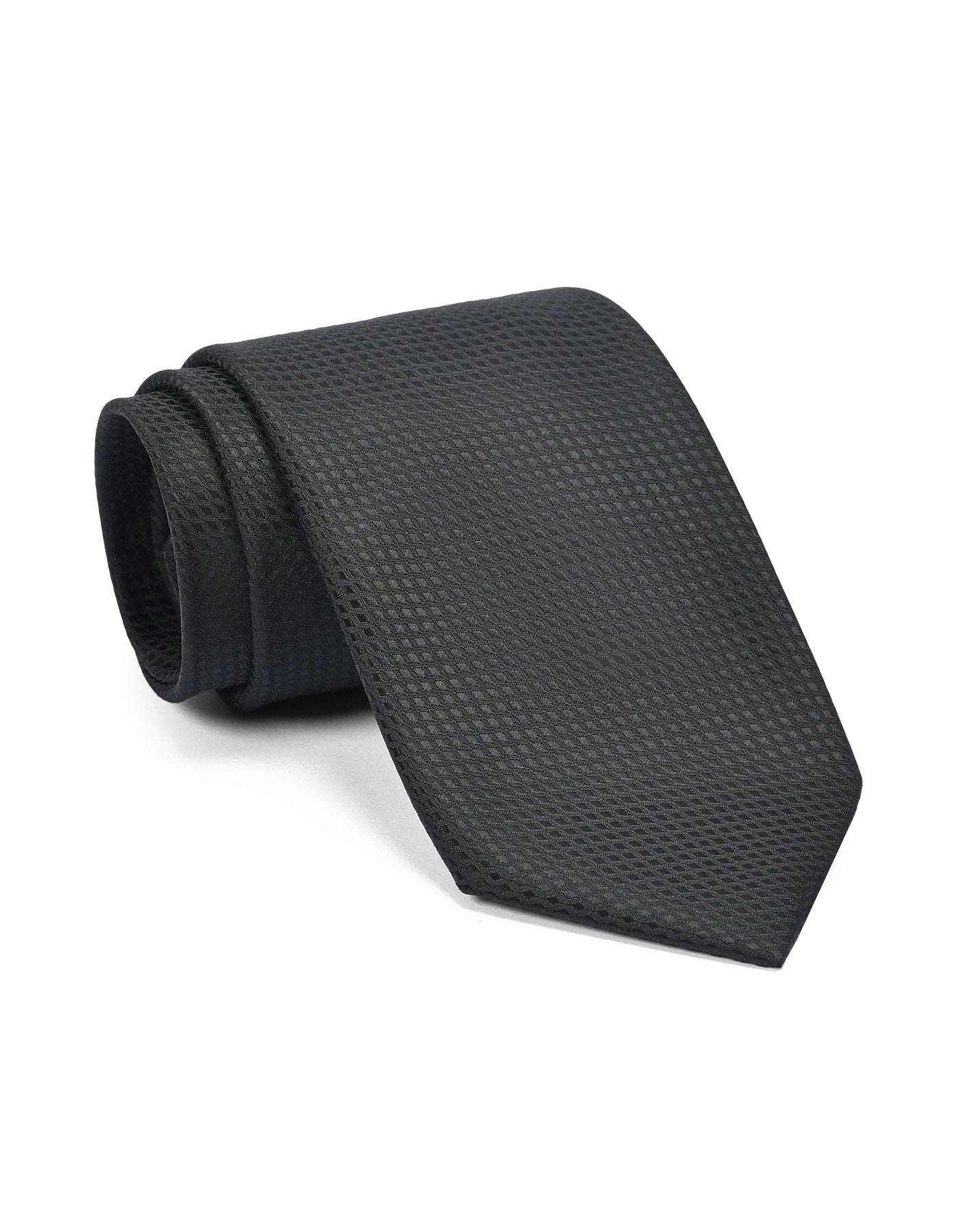 Black Texture Tie