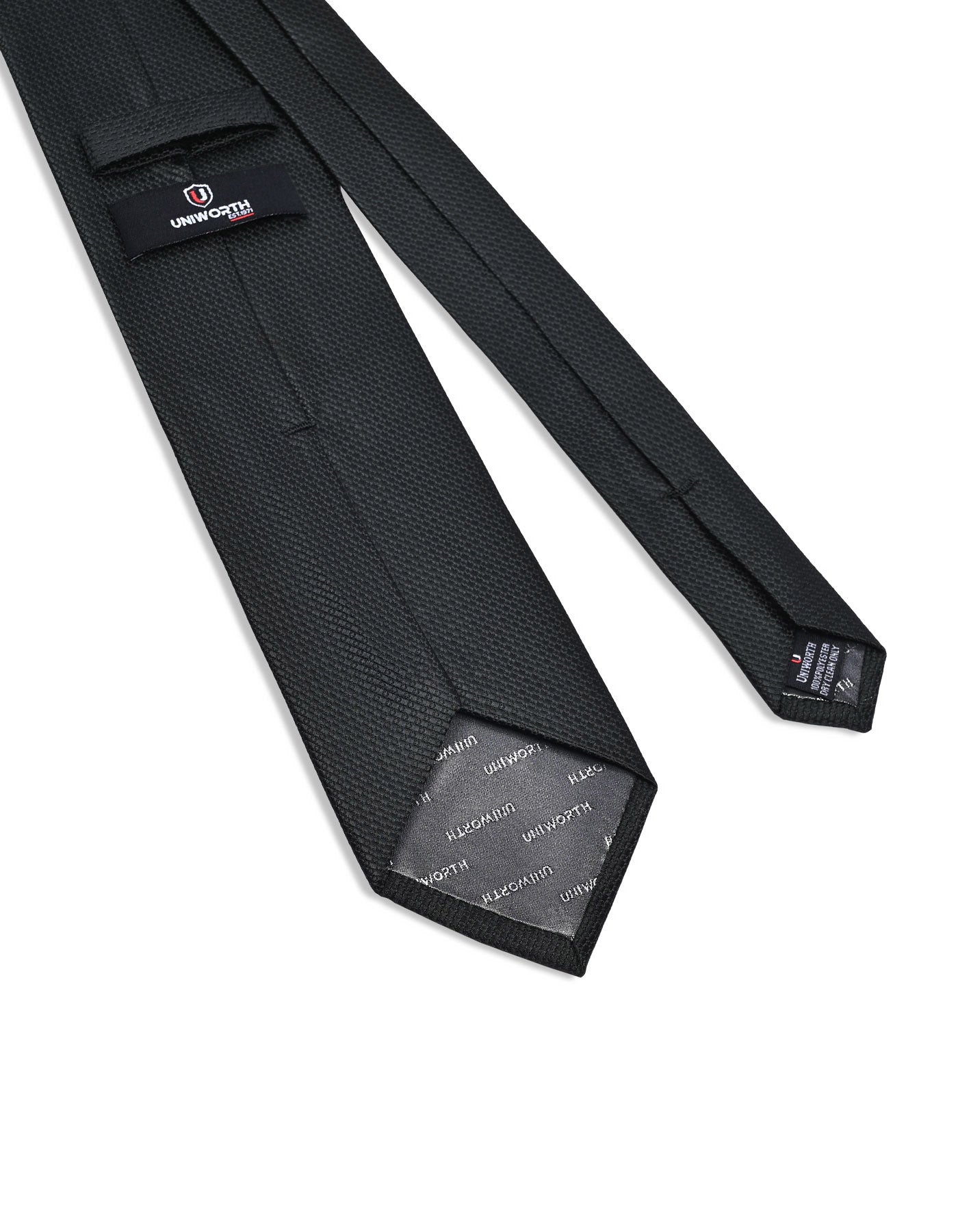 Black Self Tie