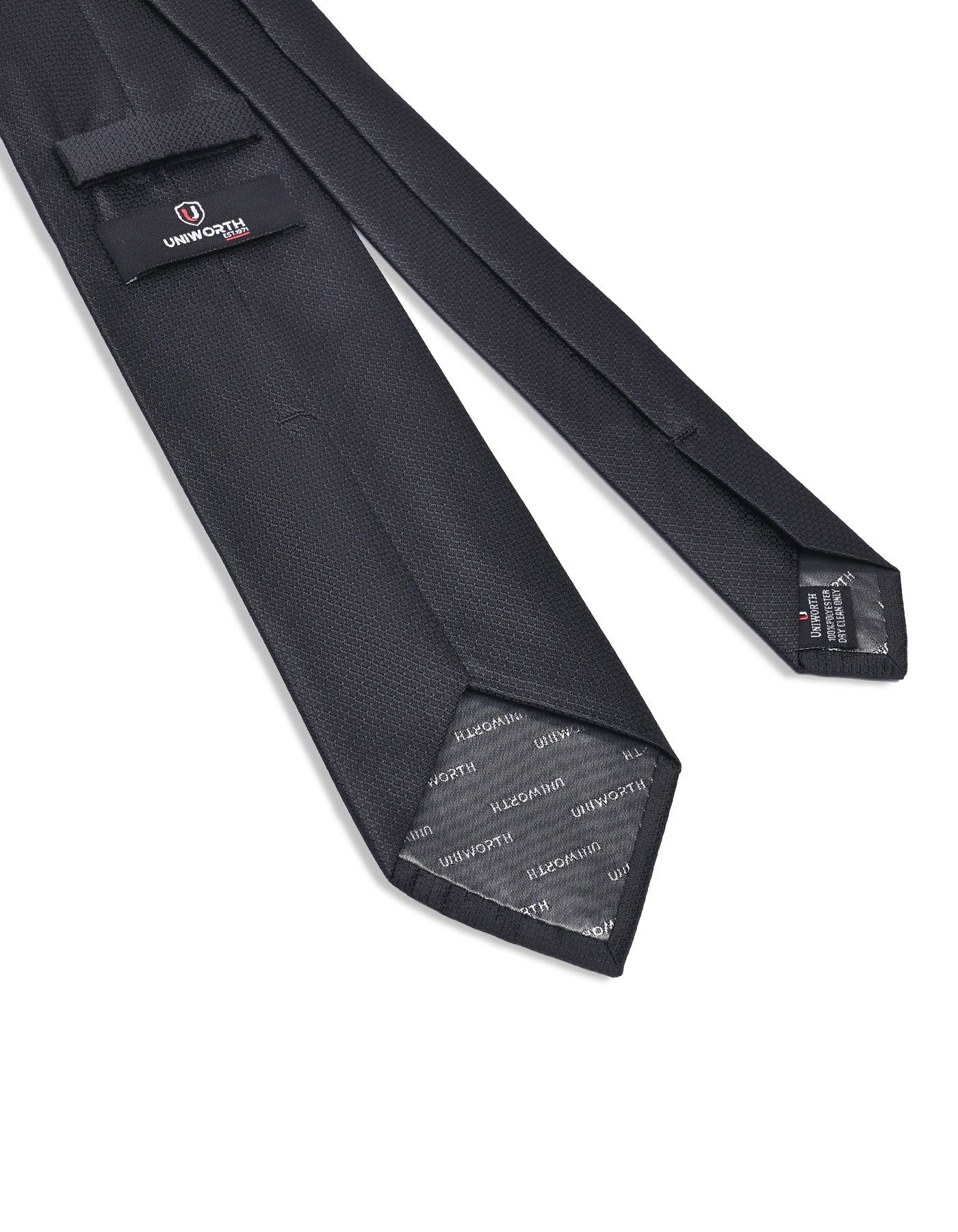 Black Self Tie