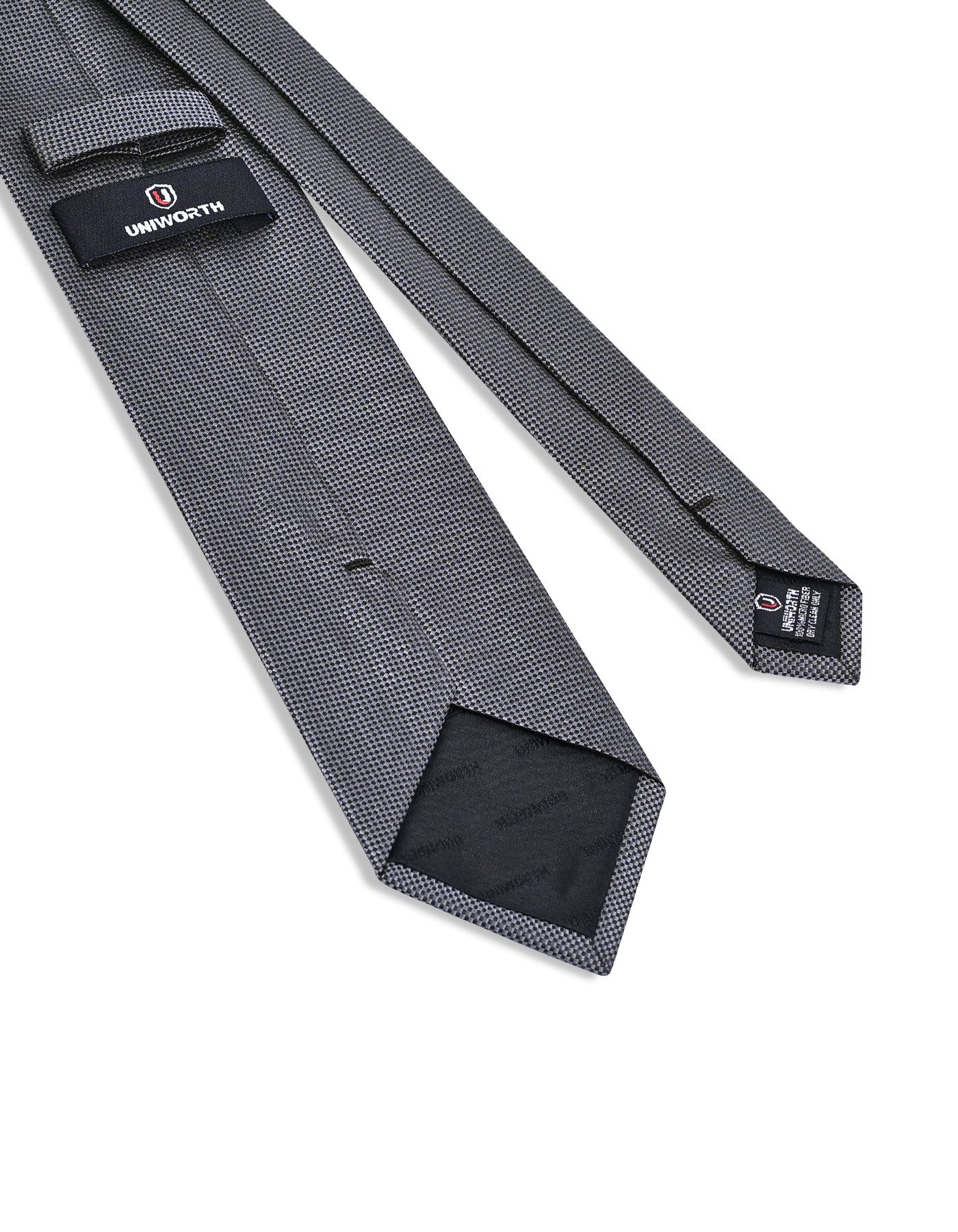 Grey Texture Tie