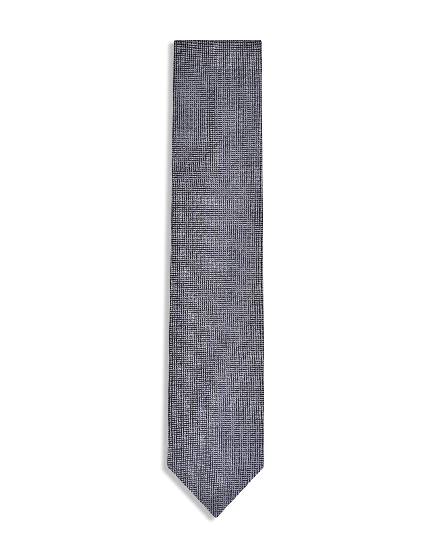 Grey Texture Tie