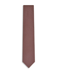 Purple Geometric Tie