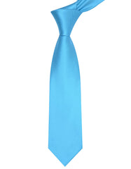 Aqua Plain Tie