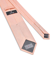 Peach Geometric Tie