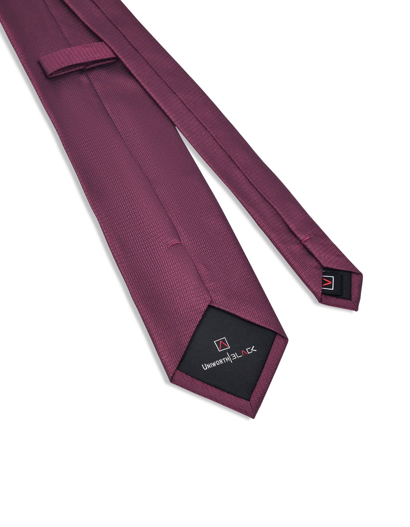 Maroon Texture Tie