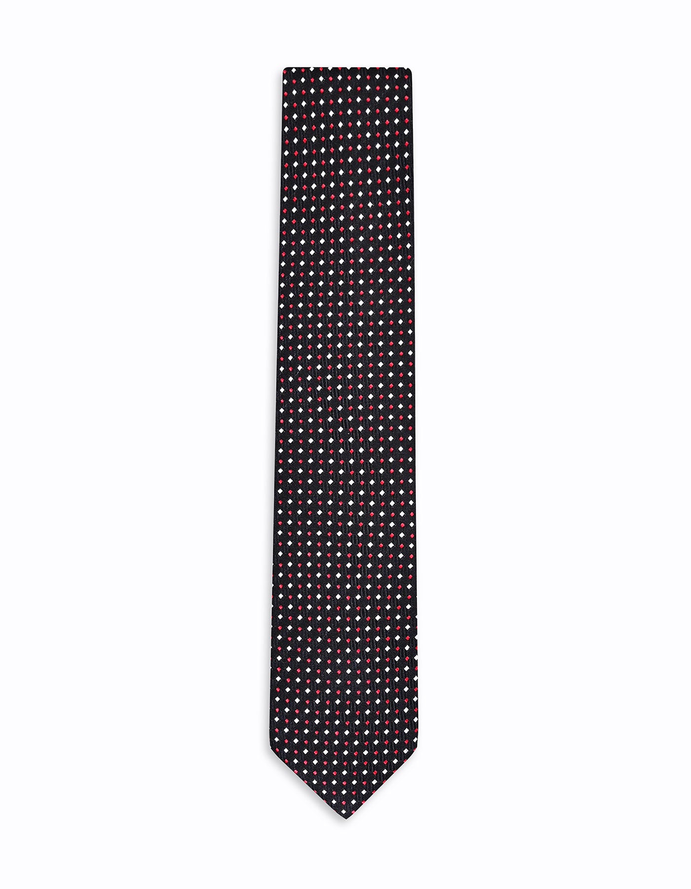 Black Dotted Tie