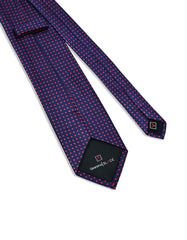 Navy Paisley Tie