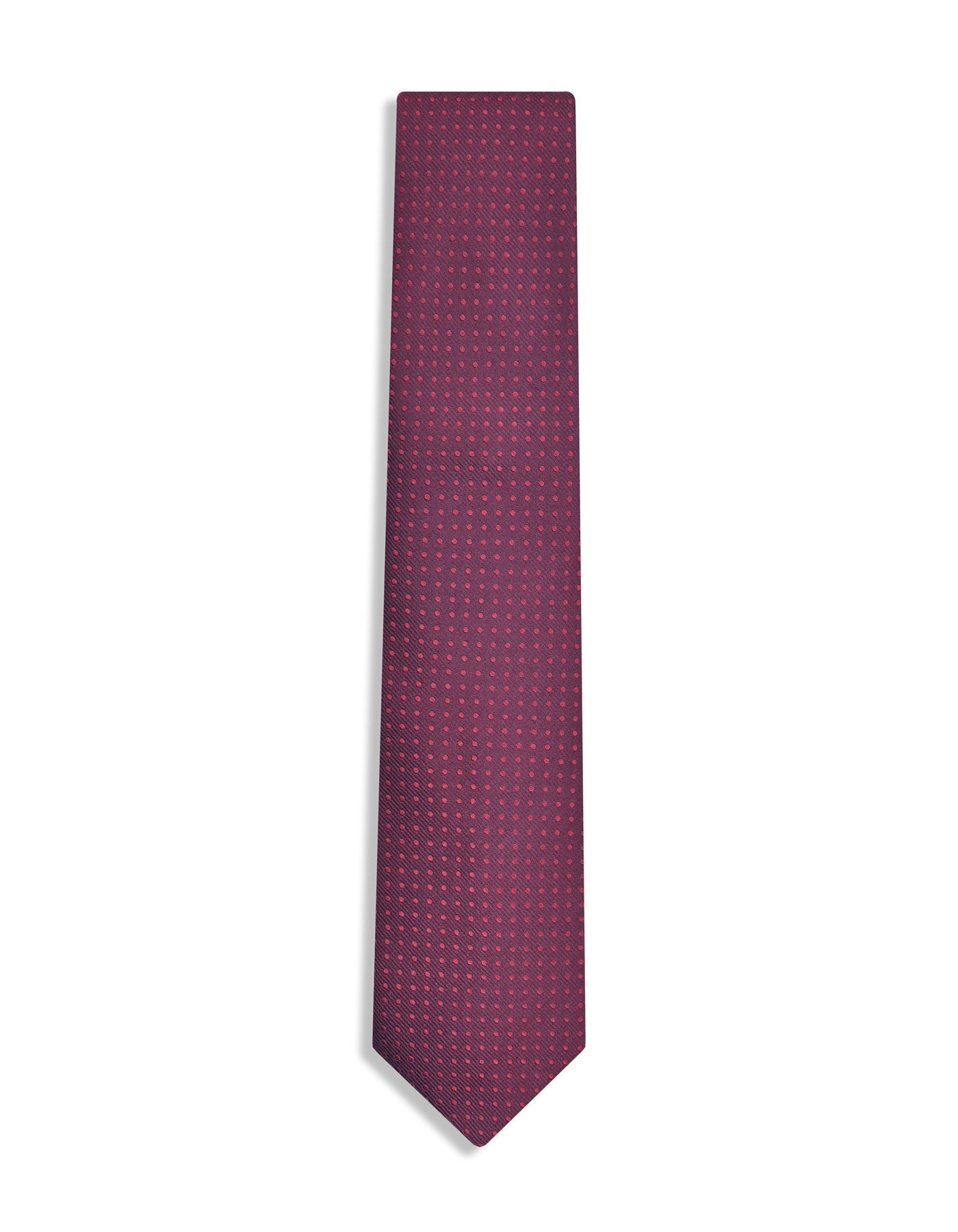 Red Geometric Tie