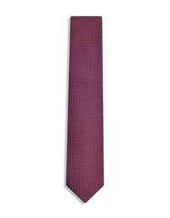 Red Geometric Tie