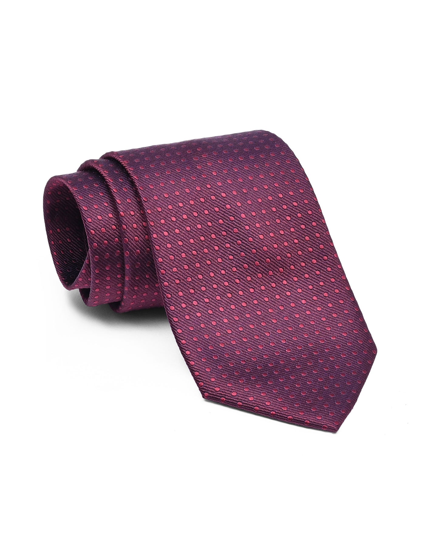 Red Geometric Tie