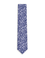 Navy Floral Tie