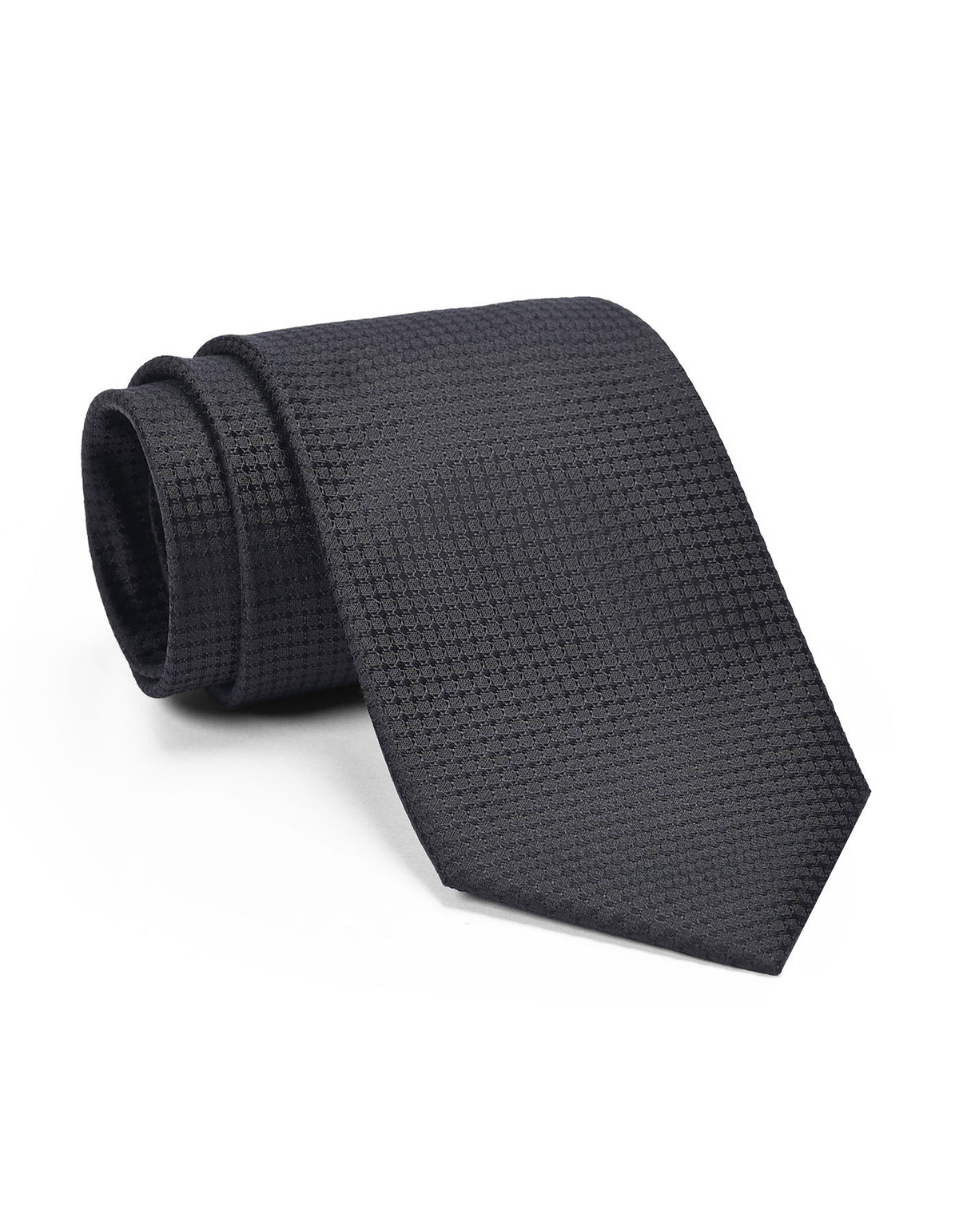 Black Geometric Tie