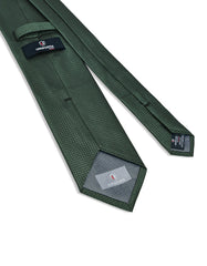 D Green Geometric Tie