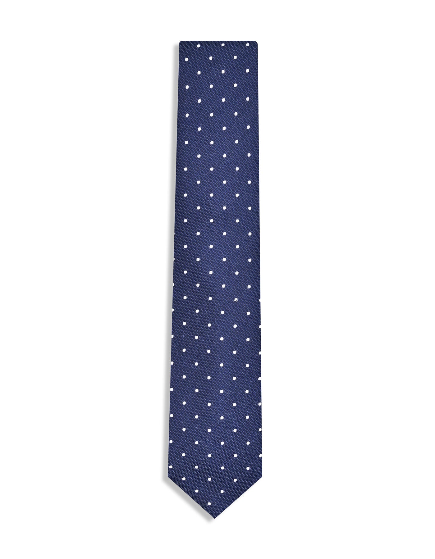 Navy Dotted Tie