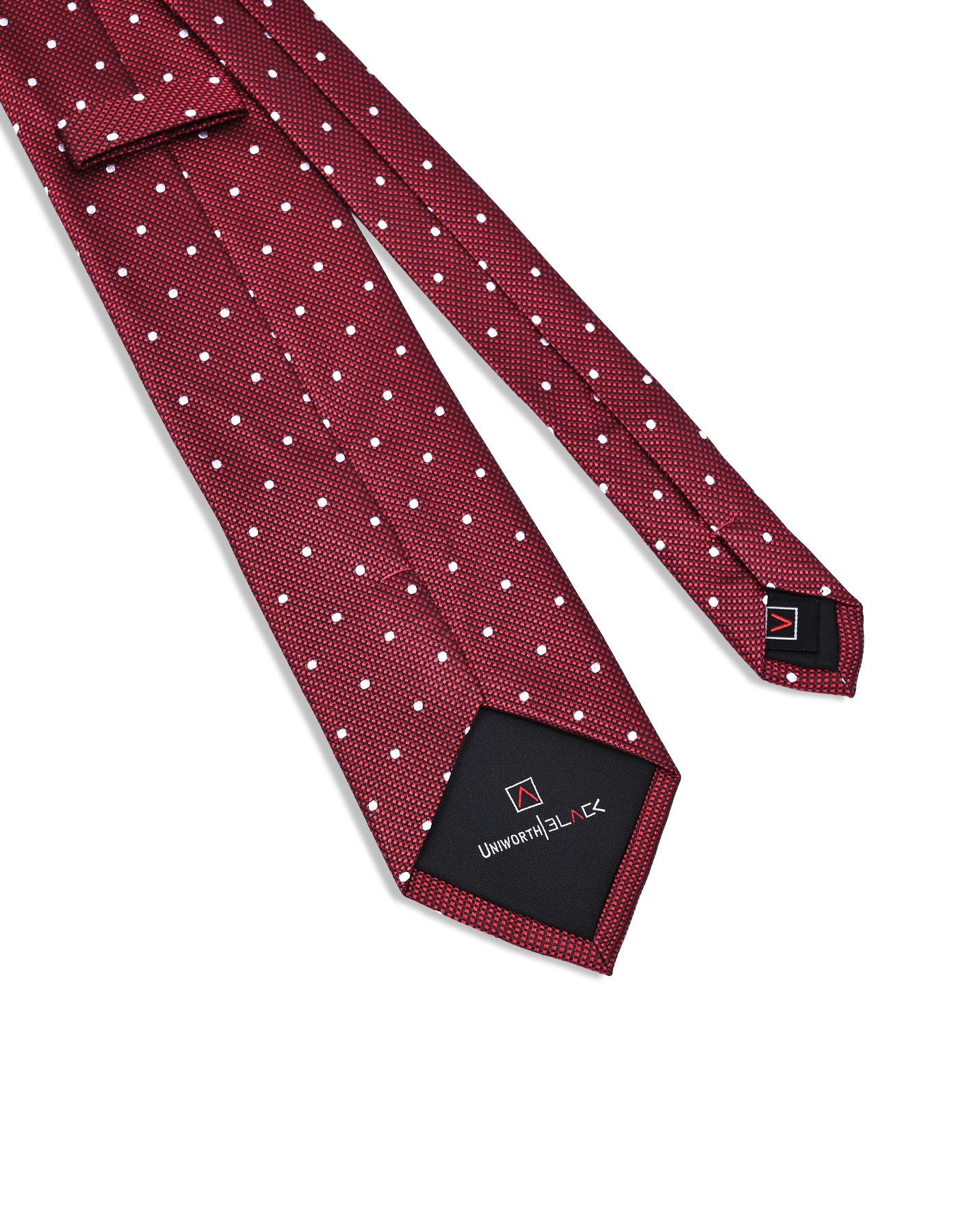 Red Dotted Tie
