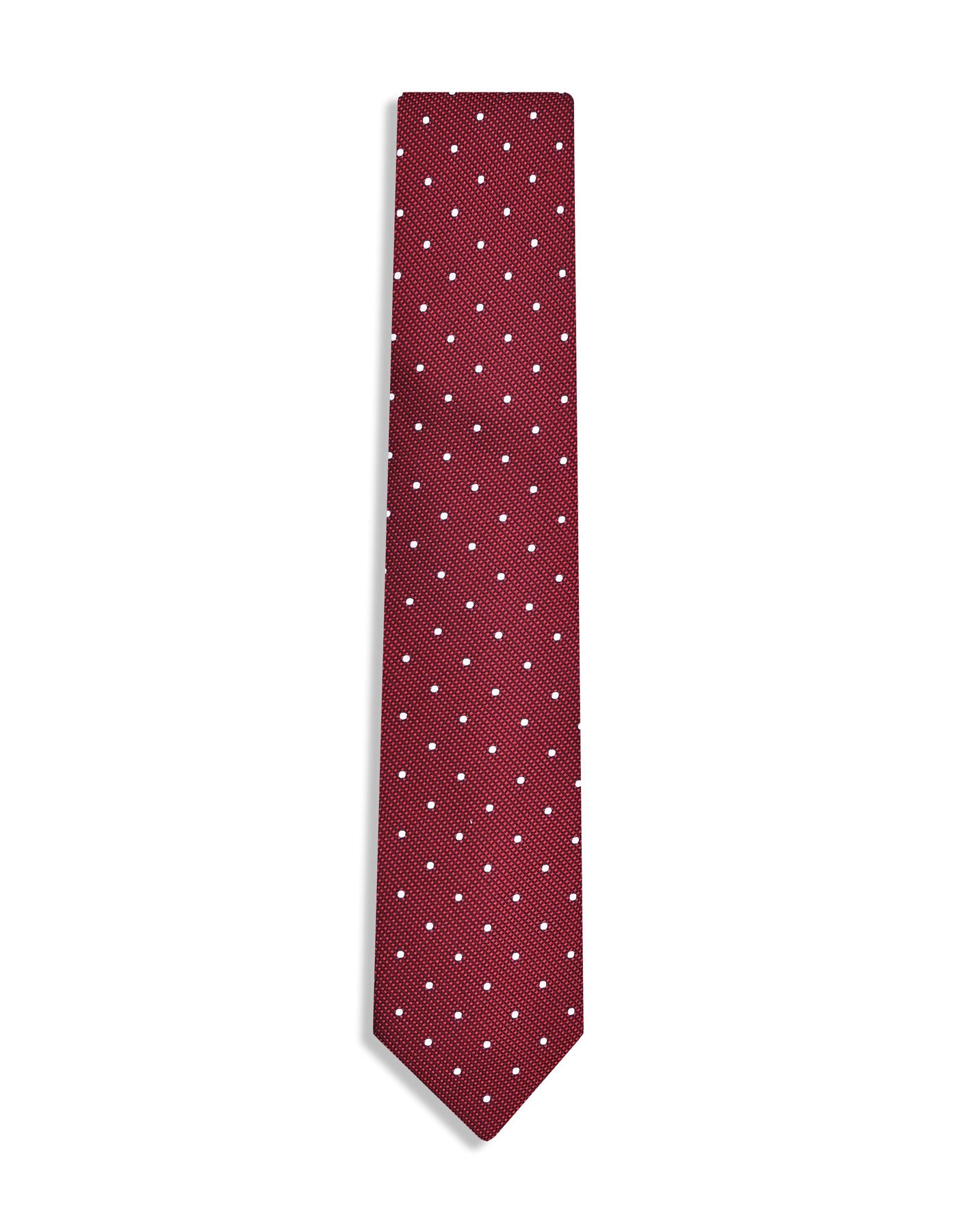 Red Dotted Tie