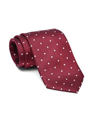 Red Dotted Tie