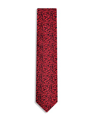 Red Floral Tie