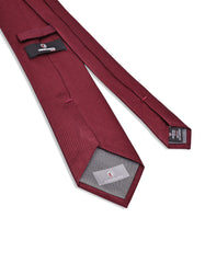 Maroon Texture Tie