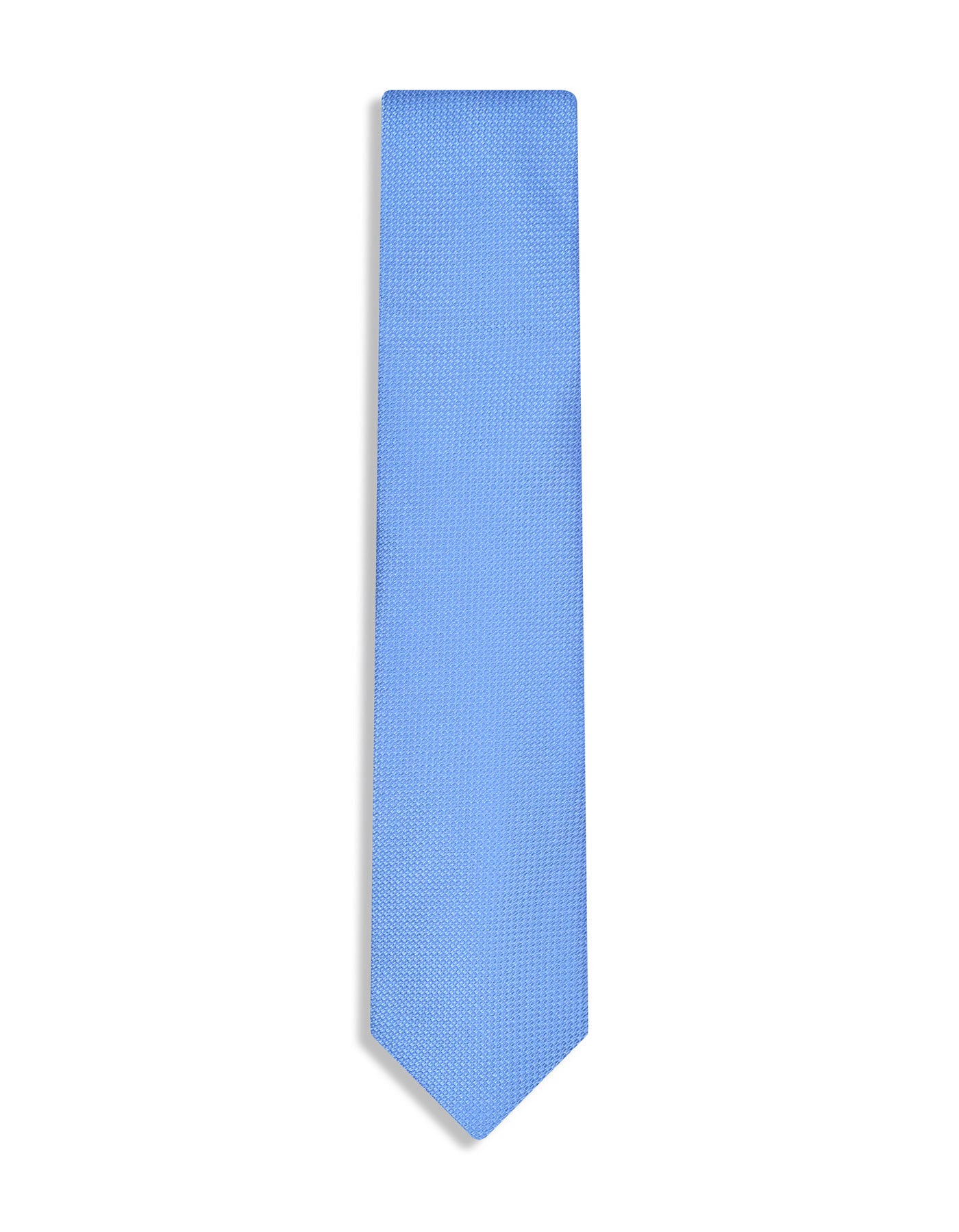 L Blue Texture Tie