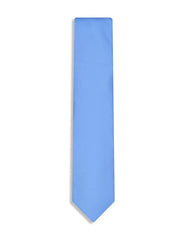 L Blue Texture Tie