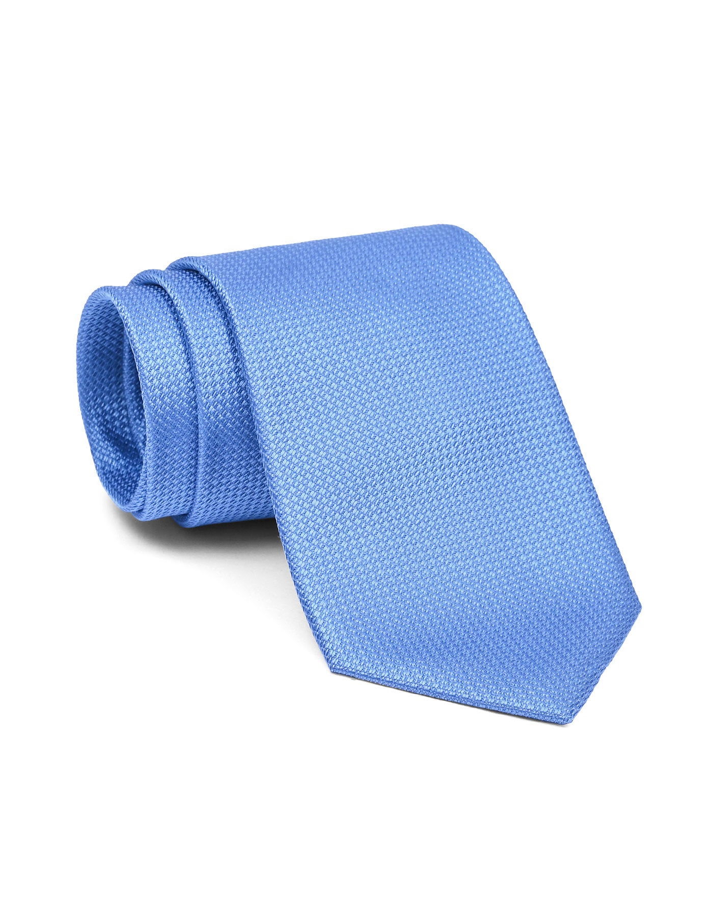 L Blue Texture Tie