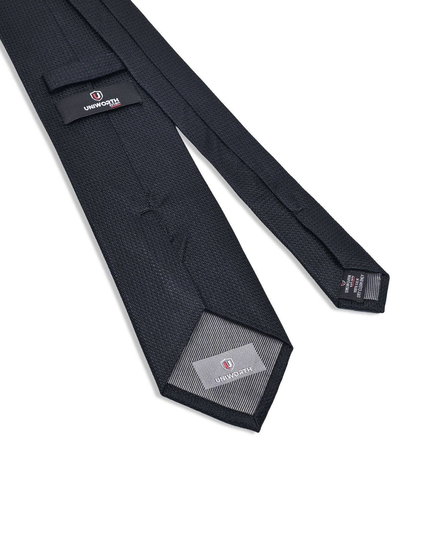 Black Texture Tie